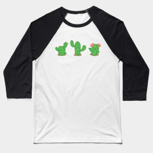 Happy Cacti Baseball T-Shirt